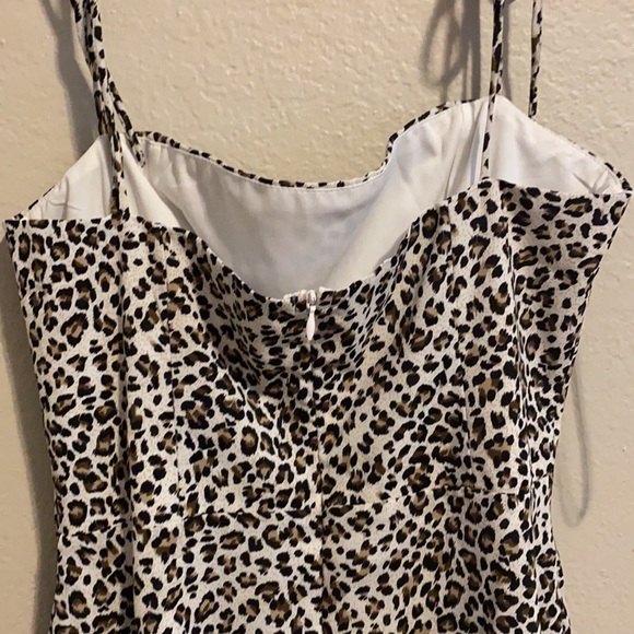 NWOT Princess Polly cheetah print dress size 6 - Picture 5 of 5